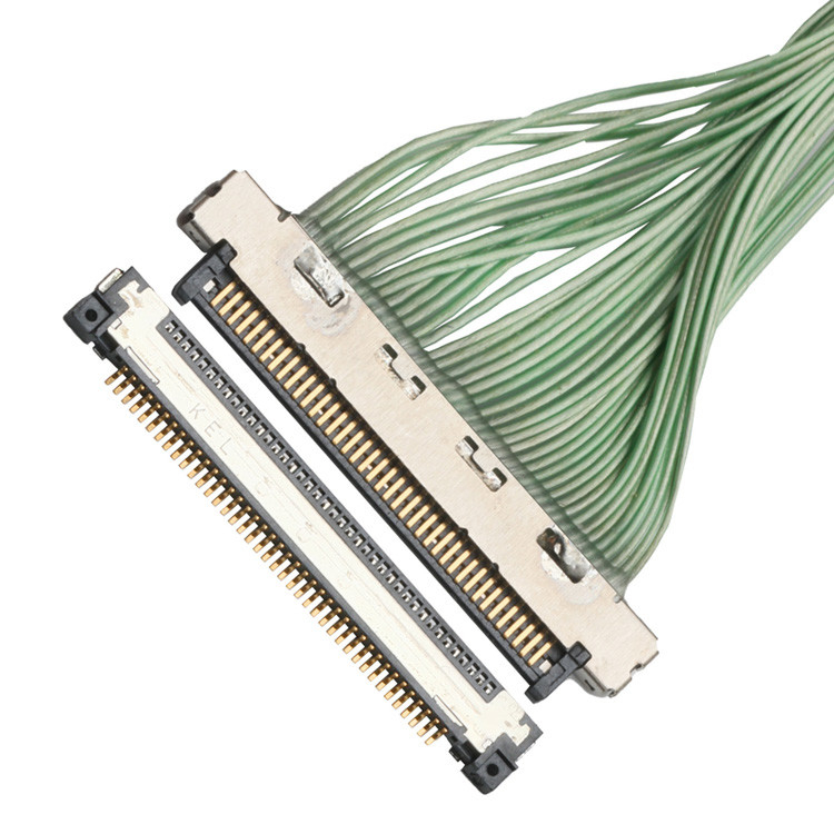 Wytwórnia KEL USL00-40S 0,4V Panel Side Micro Coaxial Cable Connector Typ kąta prawego