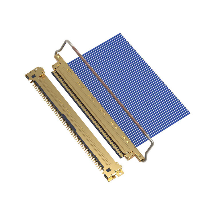 CABLINE-VS 20453-250T-03S 50-pin mikro-koaksjalny złącze o odległości 0,5 mm, o poziomym typie sprzężenia