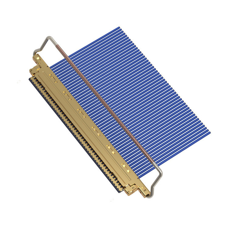 CABLINE-VS 20453-250T-03S 50-pin mikro-koaksjalny złącze o odległości 0,5 mm, o poziomym typie sprzężenia