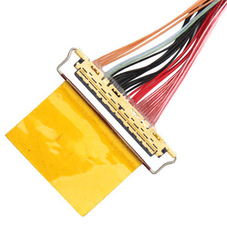 Fabryka 36AWG Lvds Kabel zestaw I Pex 20453-240t-01 Do 20453-240t-01 40P 0,4 mm Pitch