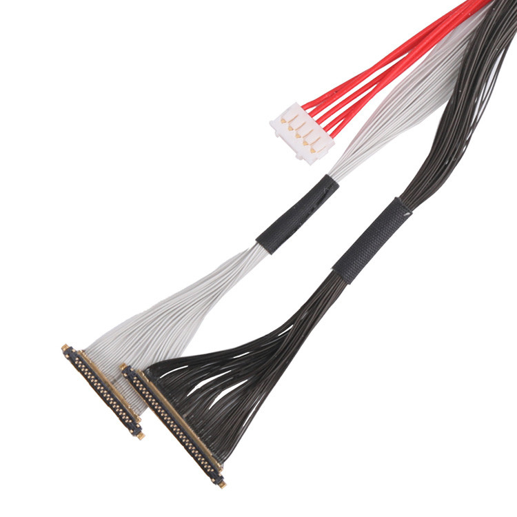 I-PEX 20531-034T-01 Z 0,25 mm Pitch Dostosowany kabel do 20633-210T-02S Z tym samym 0,25 mm Pitch