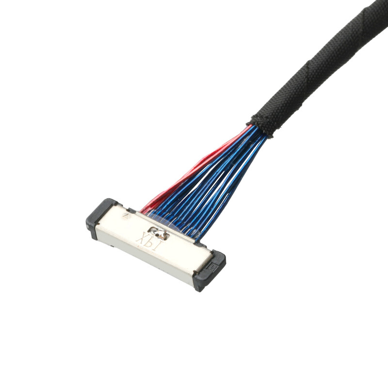 Kabel SS Mikrokosacyjny Kabel 20380 łącznik I-PEX 20380-R14T-06 łącznik 14P