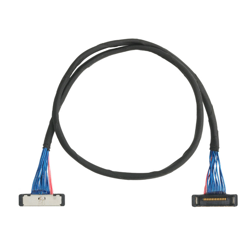 Kabel SS Mikrokosacyjny Kabel 20380 łącznik I-PEX 20380-R14T-06 łącznik 14P