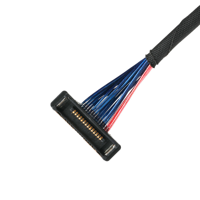 Kabel SS Mikrokosacyjny Kabel 20380 łącznik I-PEX 20380-R14T-06 łącznik 14P