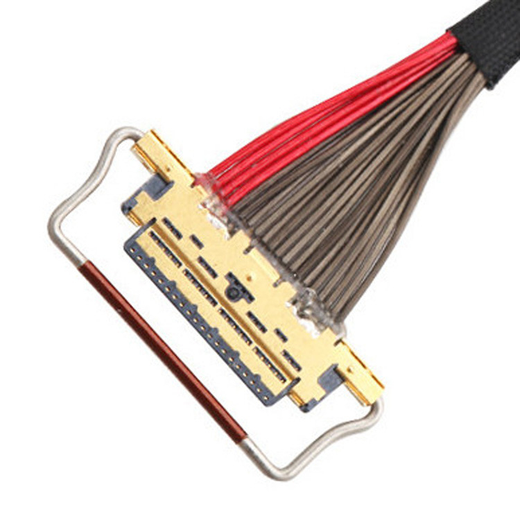Fabryka UL EDP LVDS Kabel koaksjalny I PEX 0,4 mm Pitch 20633-220T-01S 20 Pin