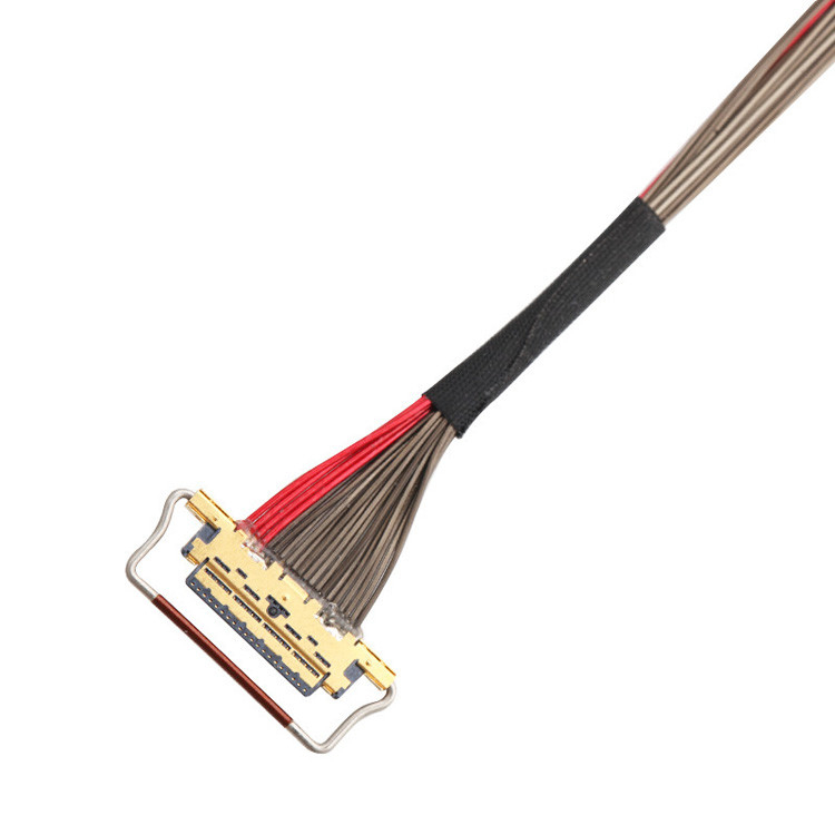 Fabryka UL EDP LVDS Kabel koaksjalny I PEX 0,4 mm Pitch 20633-220T-01S 20 Pin