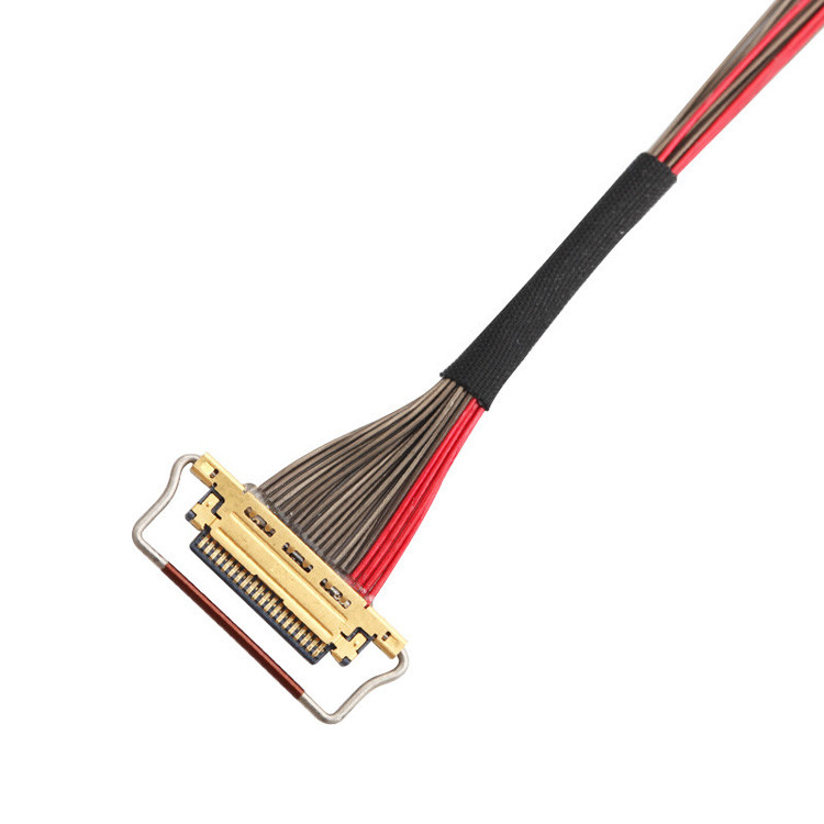 Fabryka UL EDP LVDS Kabel koaksjalny I PEX 0,4 mm Pitch 20633-220T-01S 20 Pin