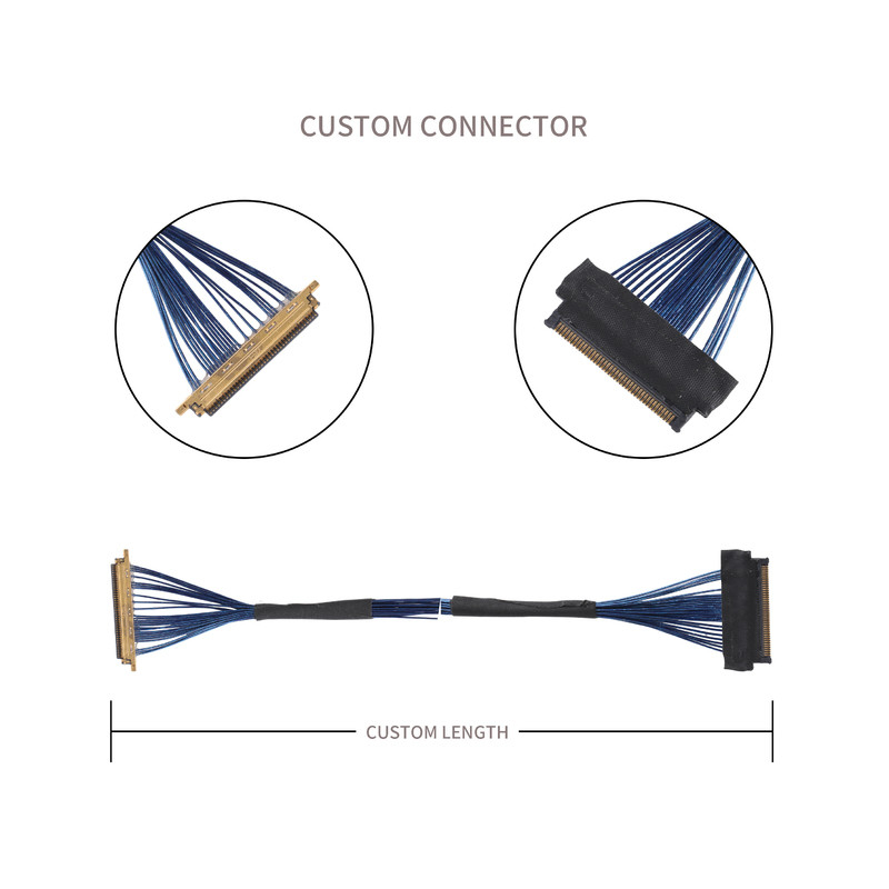 Lvds JAE Mikrokosacyjny kabel FI JT40C CSH1 Do HD1P040MA1 Do użytku w urządzeniach wirtualnej rzeczywistości