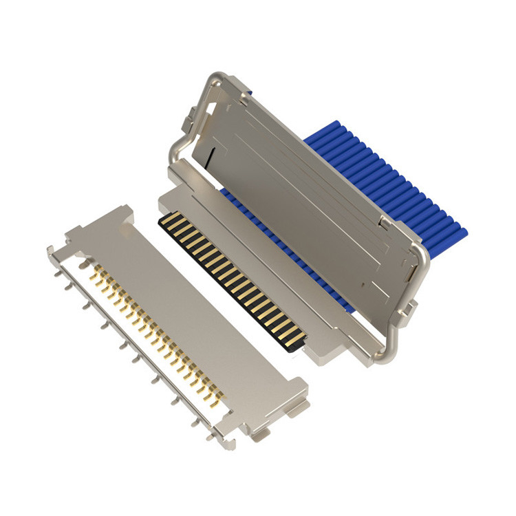 Fabryczny kabel-VS II 20846-020T-01 0,5 mm Pitch Horizontal Mating Type Micro-Coaxial Connector