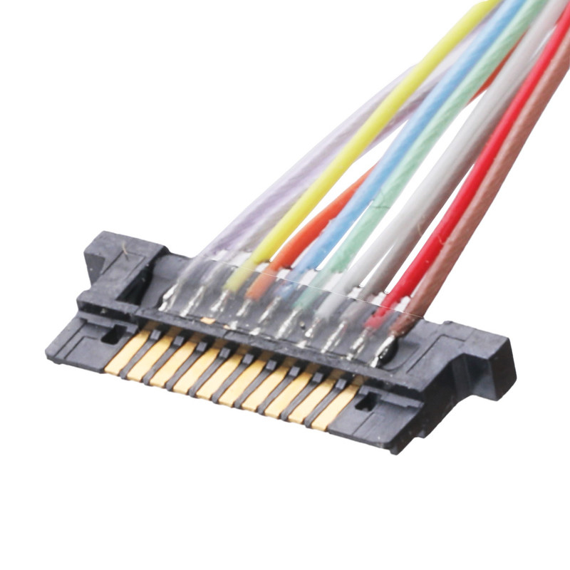 Złącze kabla koncentrycznego Lvds do monitora Lcd DW-5 20598-010T-02 Rozstaw 0,5 mm 10 pinów