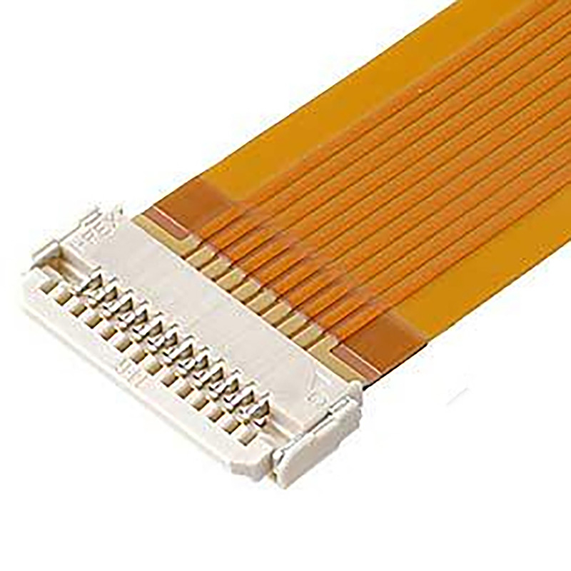 Złącze kabla koncentrycznego Lvds do monitora Lcd DW-5 20598-006T-02 0,5 mm Pitch 6 Pin Fpc