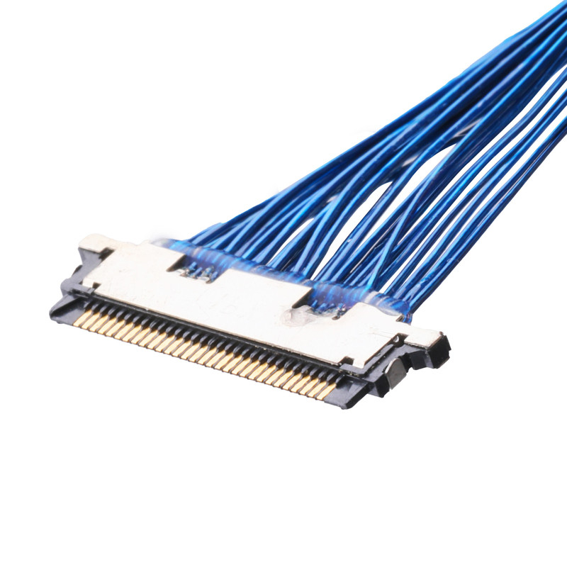 I-PEX CABLINE V Mini kabel koncentryczny 20345-025T-32R Wyświetlacz Lvds 25-pinowa płytka drukowana