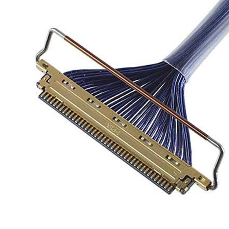 Typ zrównoważonego sparowania Mikro-Koaxial CABLINE-VS 20453 20454 20455-240T A40E-76 2574 2576-0402 Kabel Koaxial 0,4 mm Pitch