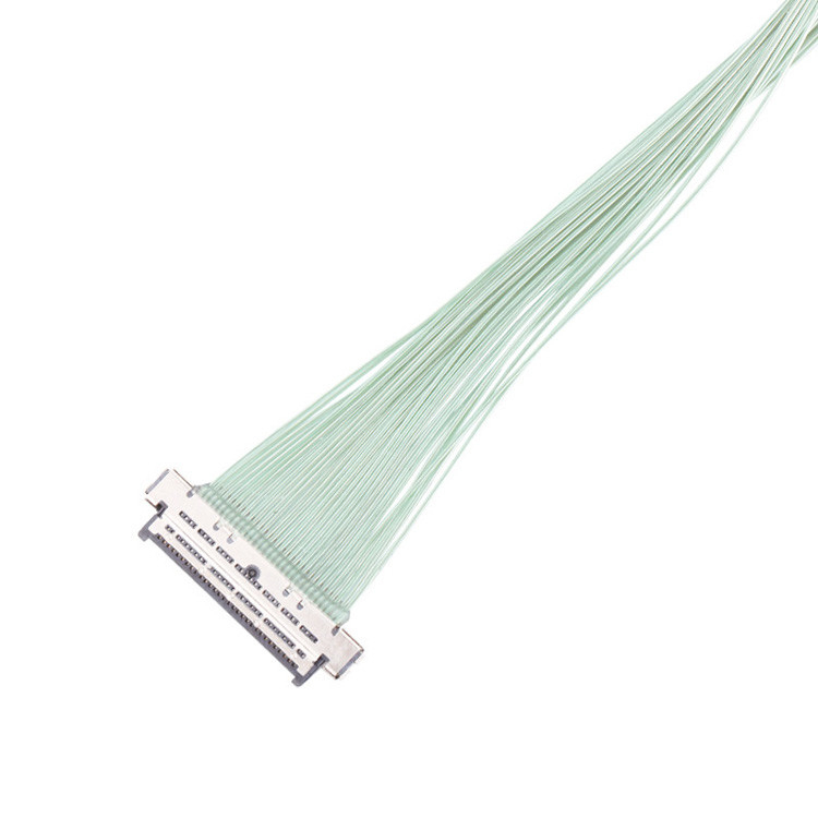 Połącznik kablowy mikro-koaksjalny KEL USL20 30SS z odległością 0,4 mm, połączenie IDC