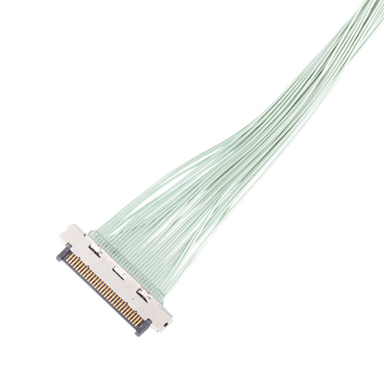 Połącznik kablowy mikro-koaksjalny KEL USL20 30SS z odległością 0,4 mm, połączenie IDC