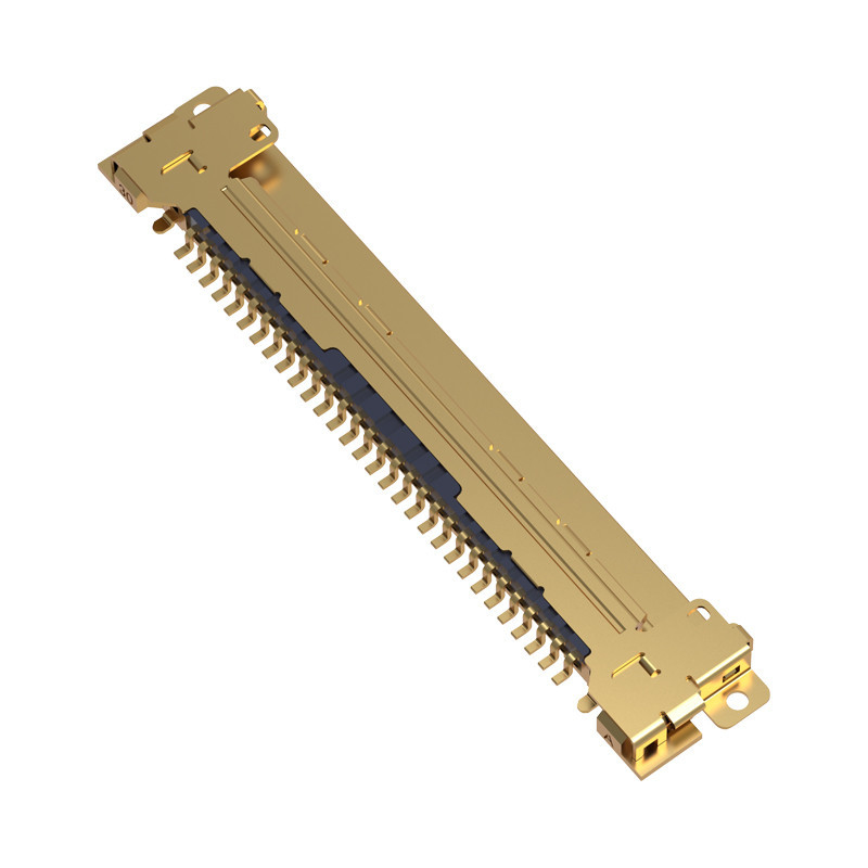 CABLINE-VS 20453-230T-03 Raster 0,5 mm, poziome złącze mikro-koncentryczne