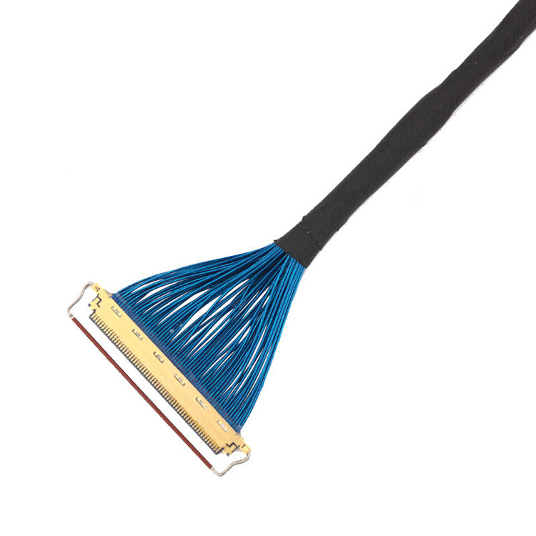Złącze wyświetlacza LVDS Mikro-koaksjalny zespół kabli LVDS EDP I PEX 20633-260T-01S