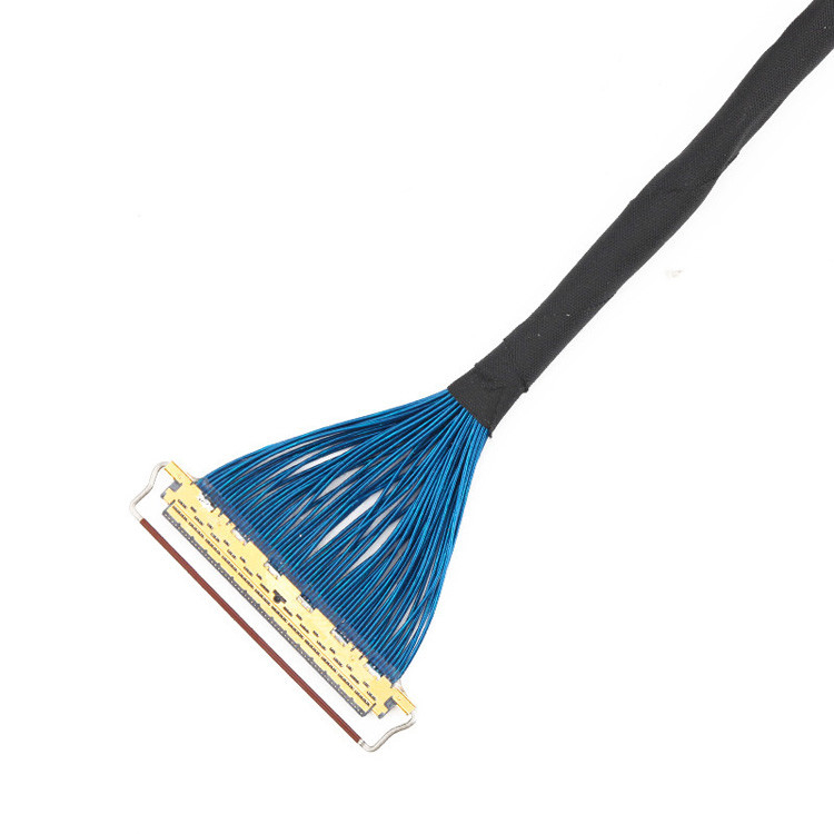Złącze wyświetlacza LVDS Mikro-koaksjalny zespół kabli LVDS EDP I PEX 20633-260T-01S