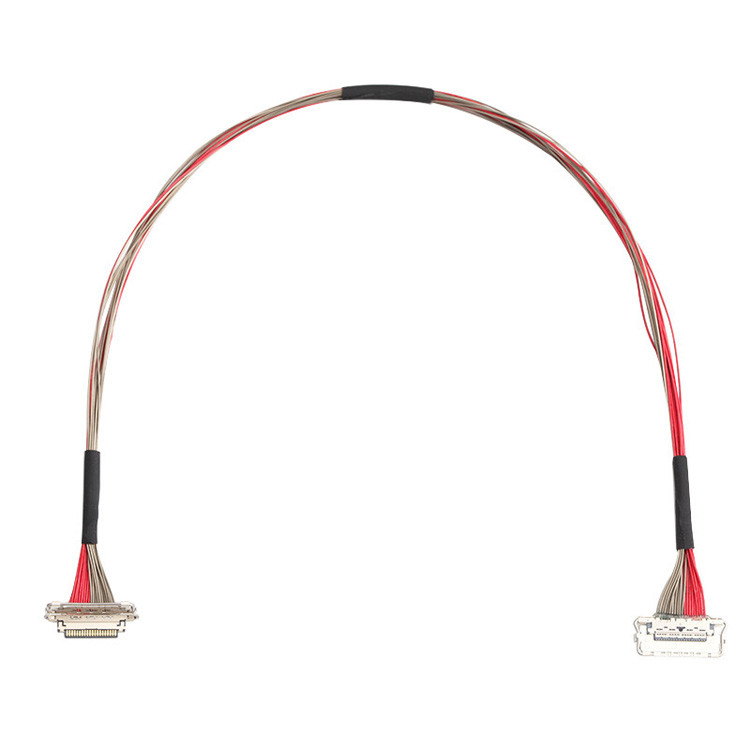 Fabryka Niestandardowy I-PEX 20679-020T-01 0.4mm Pitch 20 Pin LVDS Koaksjalny Kabel 220mm