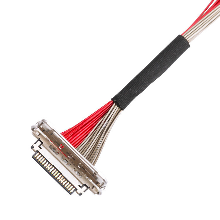 Fabryka Niestandardowy I-PEX 20679-020T-01 0.4mm Pitch 20 Pin LVDS Koaksjalny Kabel 220mm