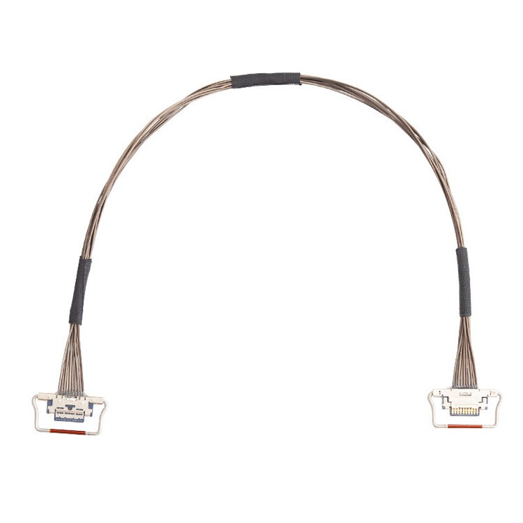 10 pinów EDP I-PEX Koaksjalny kabel LVDS 0,4 mm Pitch 20633-310T-01S 38AWG
