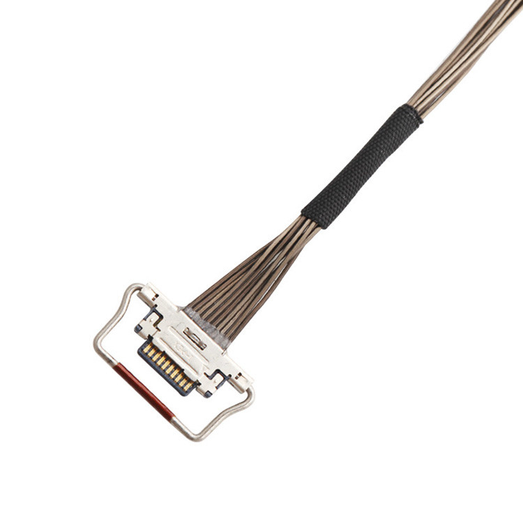 10 pinów EDP I-PEX Koaksjalny kabel LVDS 0,4 mm Pitch 20633-310T-01S 38AWG