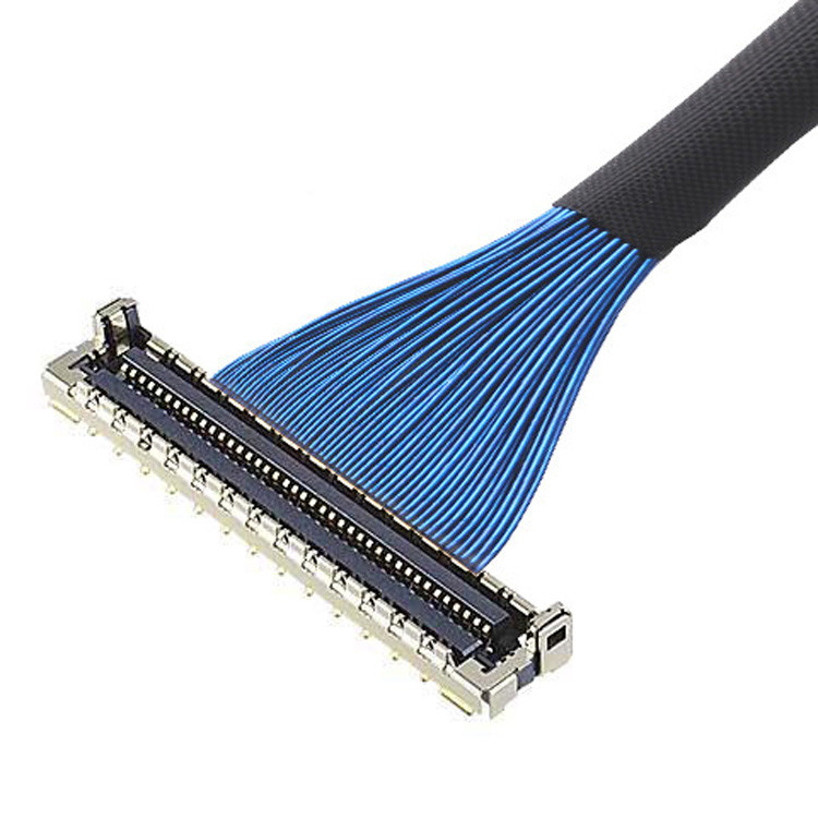Mikro-koaksjalny kabel LVDS z osłoną EMC i blokowaniem mechanicznym IPEX MICRO COAX CABLE 30P CABLINE-UM 20878-030T-01