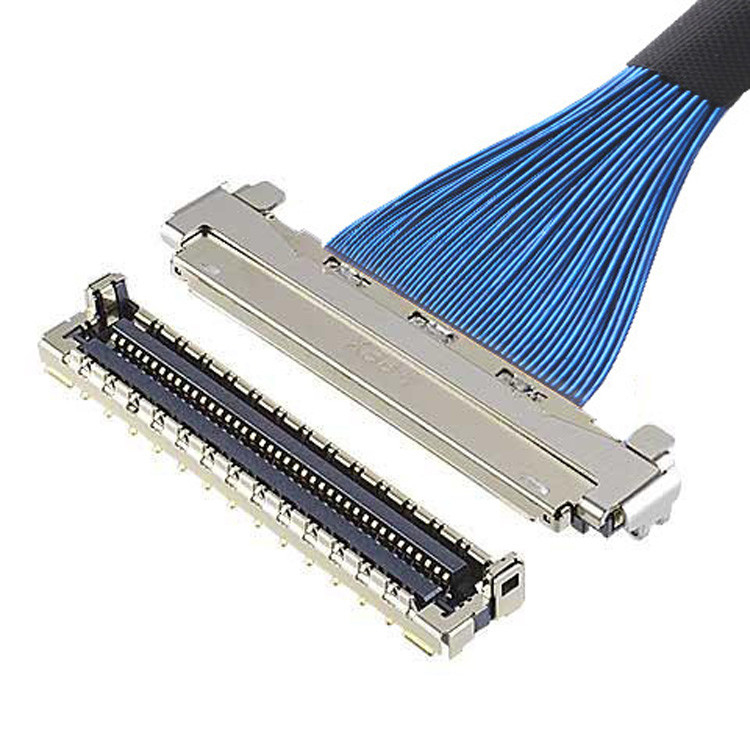 Mikro-koaksjalny kabel LVDS z osłoną EMC i blokowaniem mechanicznym IPEX MICRO COAX CABLE 30P CABLINE-UM 20878-030T-01
