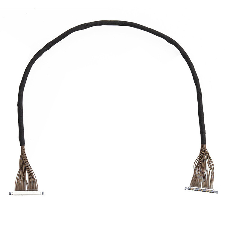 Kabel Lvds do dronów 32P Konektor 32 Pin Mikro-Koaxialny Kabel I PEX 0,3 mm Pitch 20496-032T-40