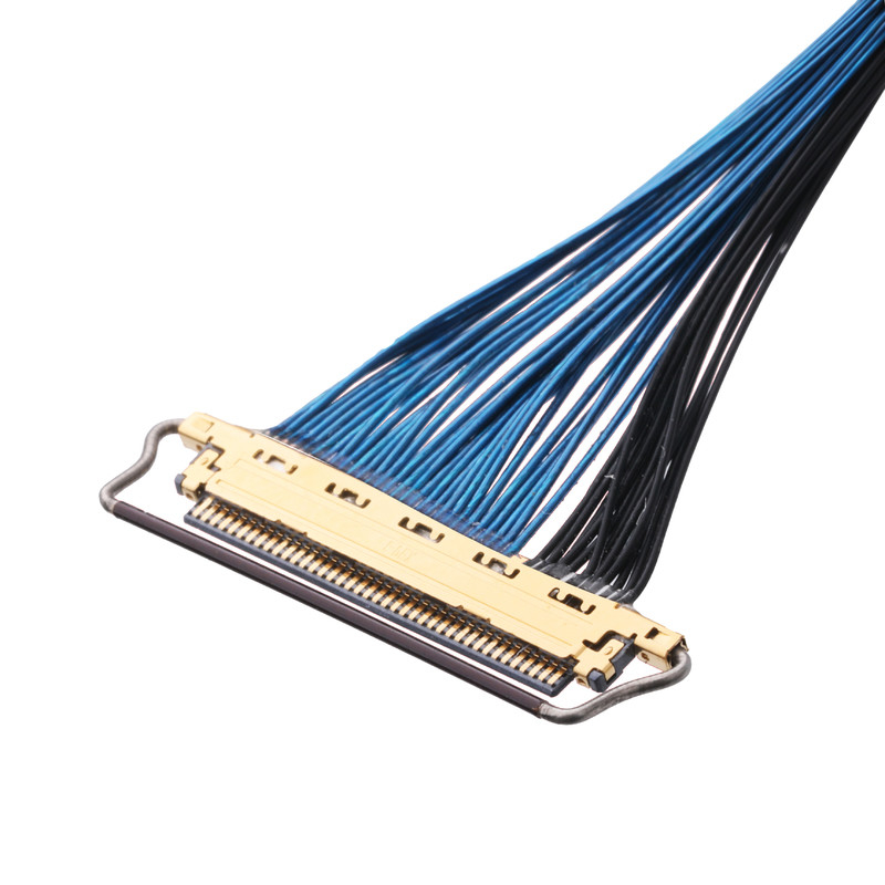 I-PEX CABLINE-CA 20633-250T-01S 50P 0,4mm pitch Typ sparowania poziomego Mikrokoaxialny złącze z mechaniczną blokadą