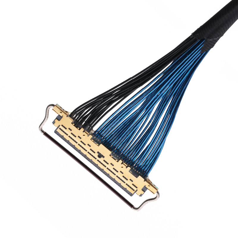 I-PEX CABLINE-CA 20633-250T-01S 50P 0,4mm pitch Typ sparowania poziomego Mikrokoaxialny złącze z mechaniczną blokadą
