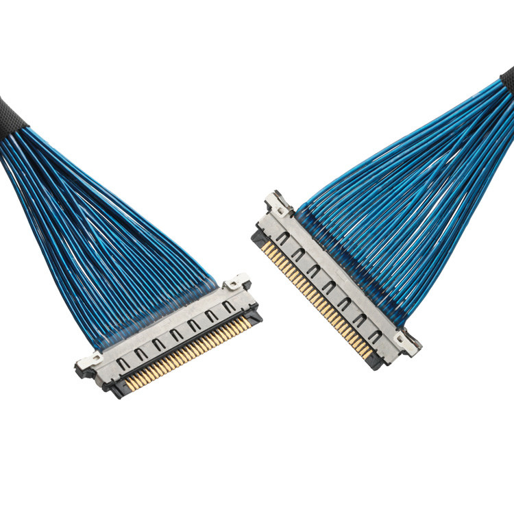 0.4mm Pitch Coaxial Cable Connector ROHS IPEX Micro Coaxial Cable 20380-R30T-06 do 20345-30T-32R