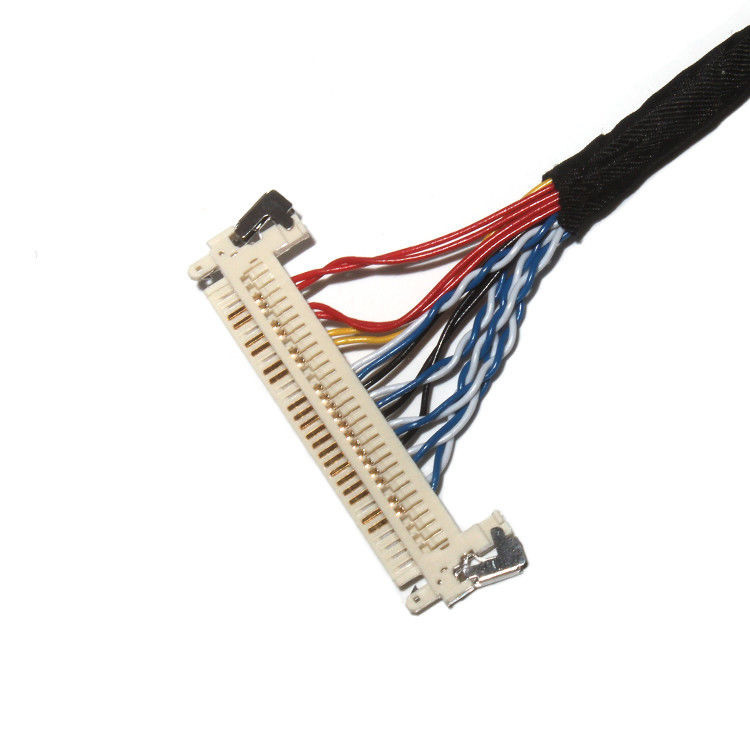 OEM/ODM Dostosować długość 2,0 mm pasmo LVDS Kabel zestaw 30 Pin IPEX DF11-24DS-2C Do FI-X3OHL