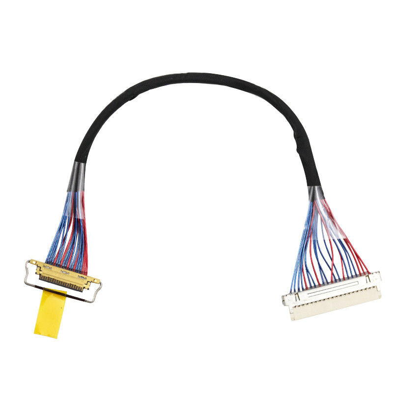 0.5mm Pitch 20453-220t-03 Lvds Kabel zestaw Df19g-20s Do I-Pex ISO14001