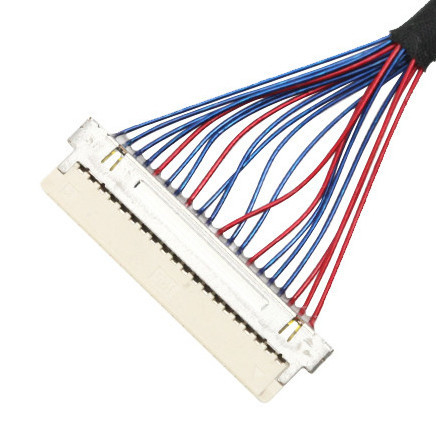 0.5mm Pitch 20453-220t-03 Lvds Kabel zestaw Df19g-20s Do I-Pex ISO14001