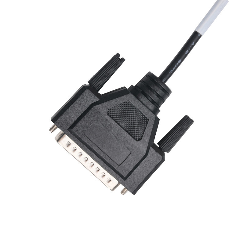 Złącza montażu kabli OEM/ODM dla CLEAR PVC 30P D-SUB FEMALE do GX12 M12-2P Connector