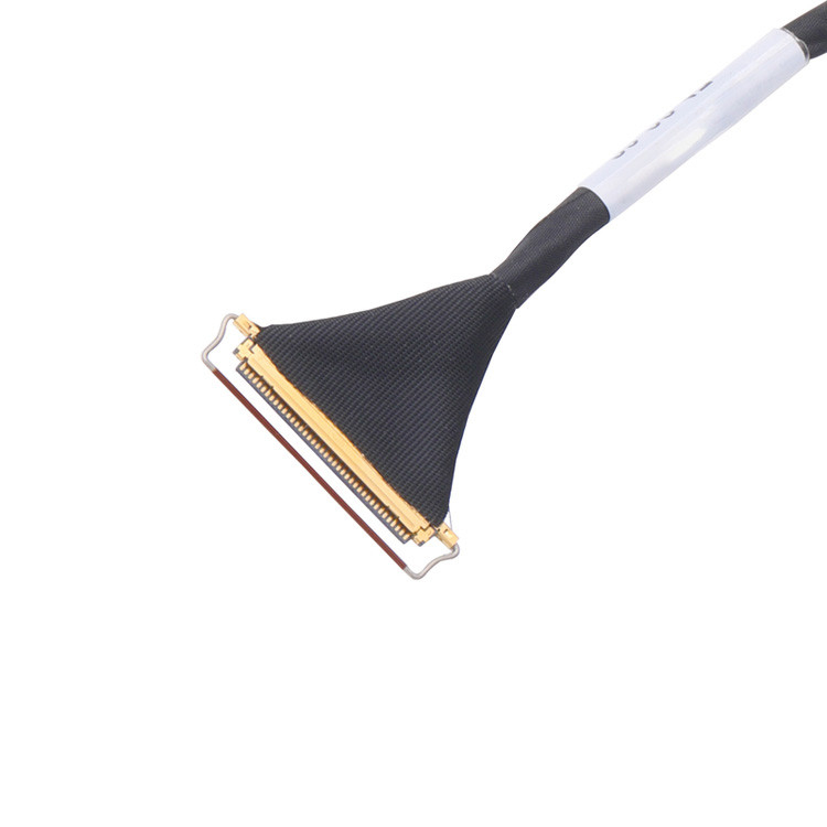 Połącznik mikro-koaksjalny typu sparowania poziomego do zamówienia 40 pinów kabli Lvds z 0,5 mm pasma kabli Lcd Lvds