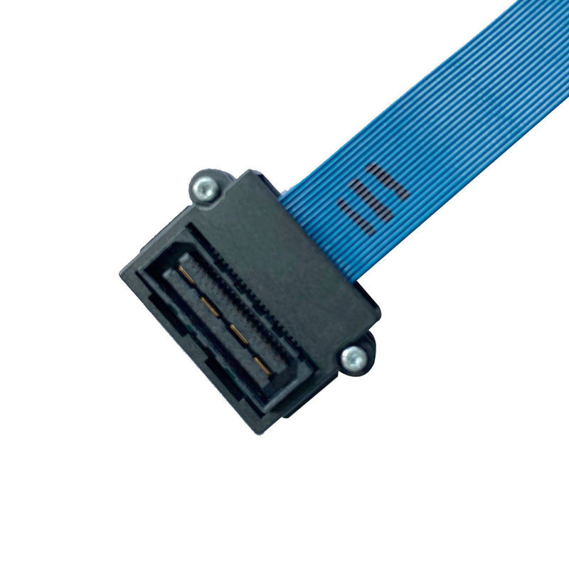 Niestandardowy kabel 0,50 mm QSH 030 01 F D Samtec High Speed ​​Cable Złącze wyświetlacza lvds