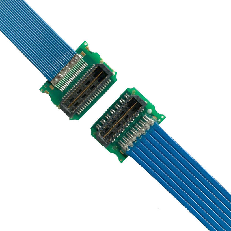 Niestandardowy kabel 0,50 mm QSH 030 01 F D Samtec High Speed ​​Cable Złącze wyświetlacza lvds