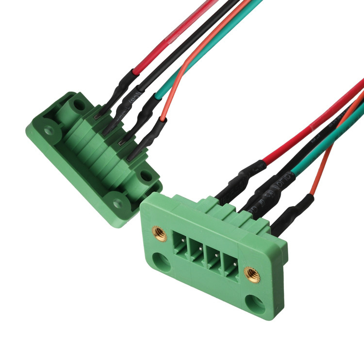 DFK-MC JL15CDGV-3.81 4Pin do MX1.25-12Pin i UL Lobel Blok końcowy przez ścianę