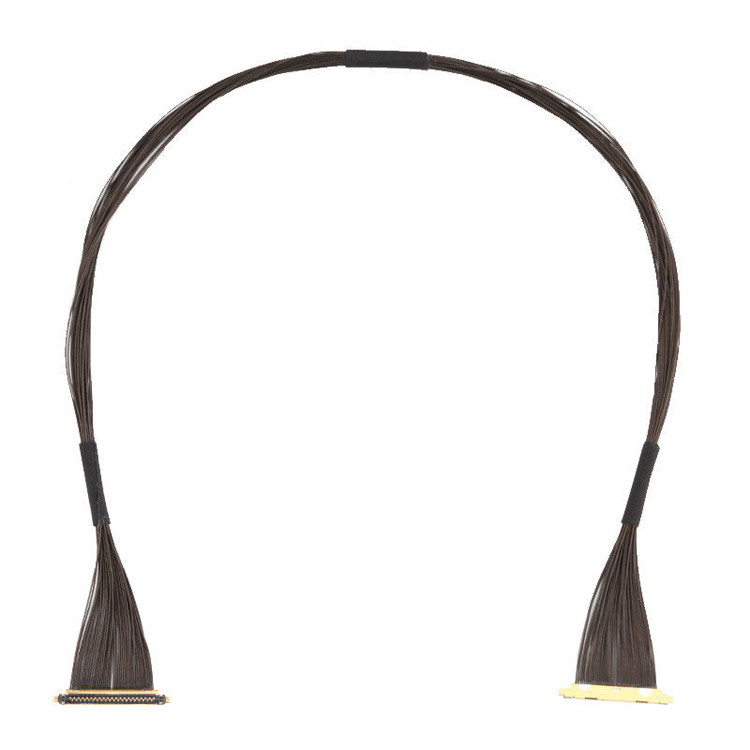 IPEX CABLINE®-UX II 40P UL11130 46AWG Mikrokosacyjny kabel I-PEX 20531-040t-02 IDC Forming OEM/ODM