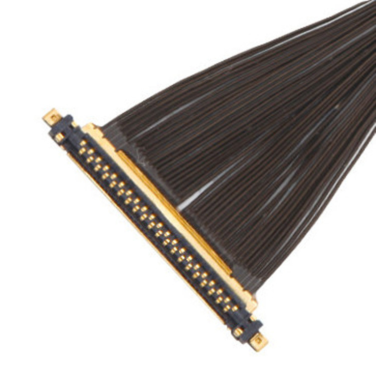 IPEX CABLINE®-UX II 40P UL11130 46AWG Mikrokosacyjny kabel I-PEX 20531-040t-02 IDC Forming OEM/ODM