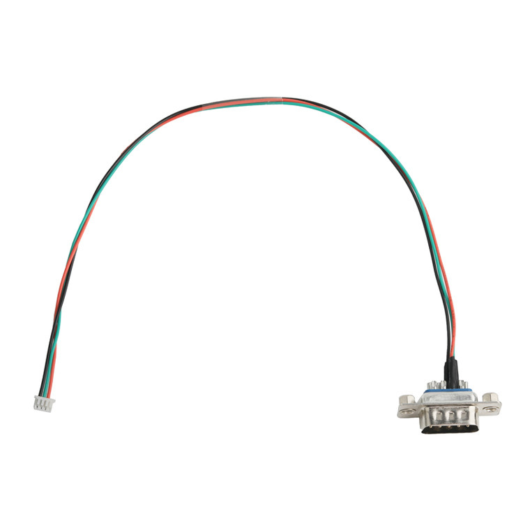 DB 9P Zestaw kabli LVDS D-SUB-9P Lutowanie męskie do MX1.25mm 4Pin Wire Connector OEM/ODM