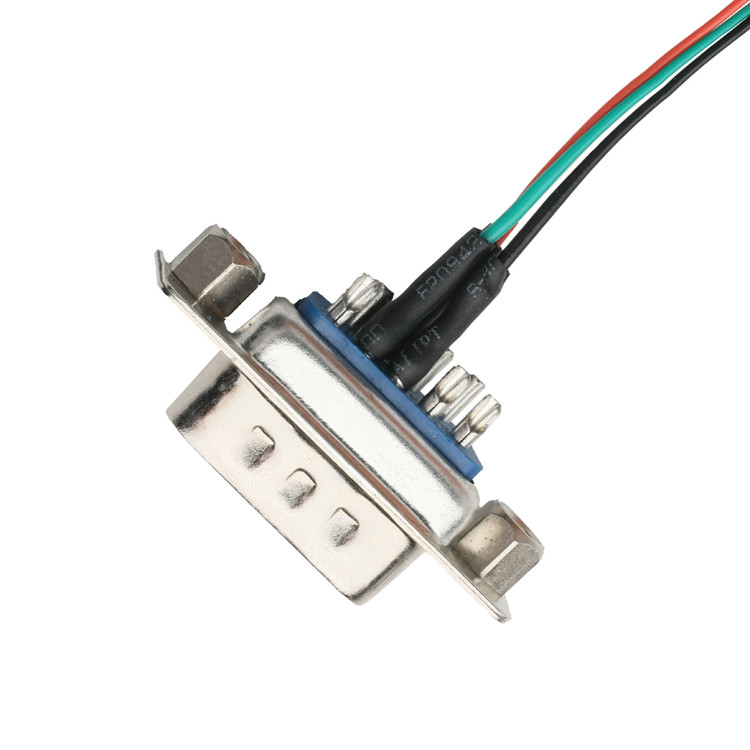 DB 9P Zestaw kabli LVDS D-SUB-9P Lutowanie męskie do MX1.25mm 4Pin Wire Connector OEM/ODM