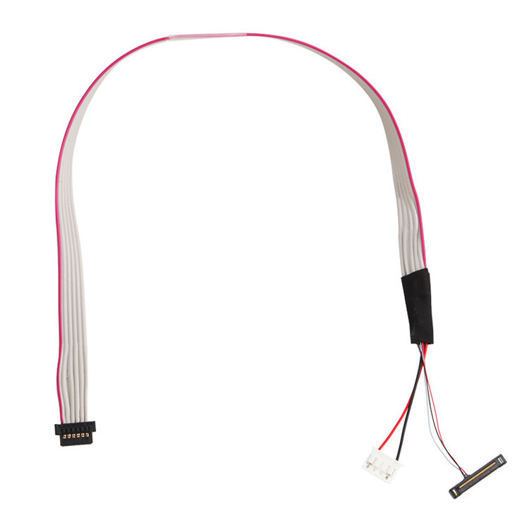 Zestaw kabli LVDS z przekątnością 1,0 mm i 32AWG, z wykorzystaniem łącznika LCD  DF13-20DS-1.25C