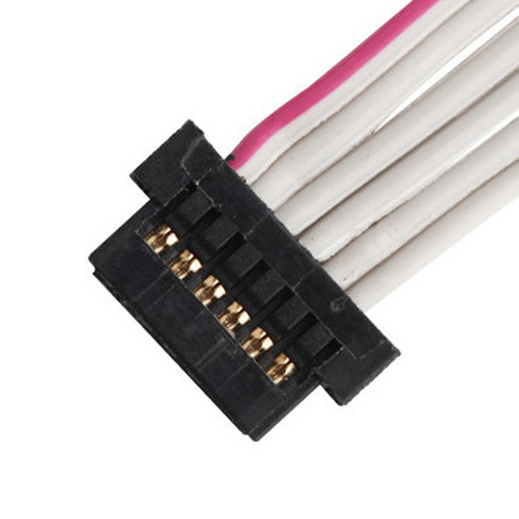 Zestaw kabli LVDS z przekątnością 1,0 mm i 32AWG, z wykorzystaniem łącznika LCD  DF13-20DS-1.25C