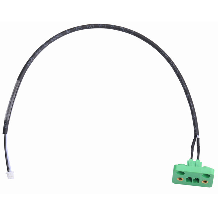 Kabel LVDS z certyfikatem UL, o wysokości 1,25 mm i 2 szpilki, zaprojektowany do zastosowań LCD LVDS