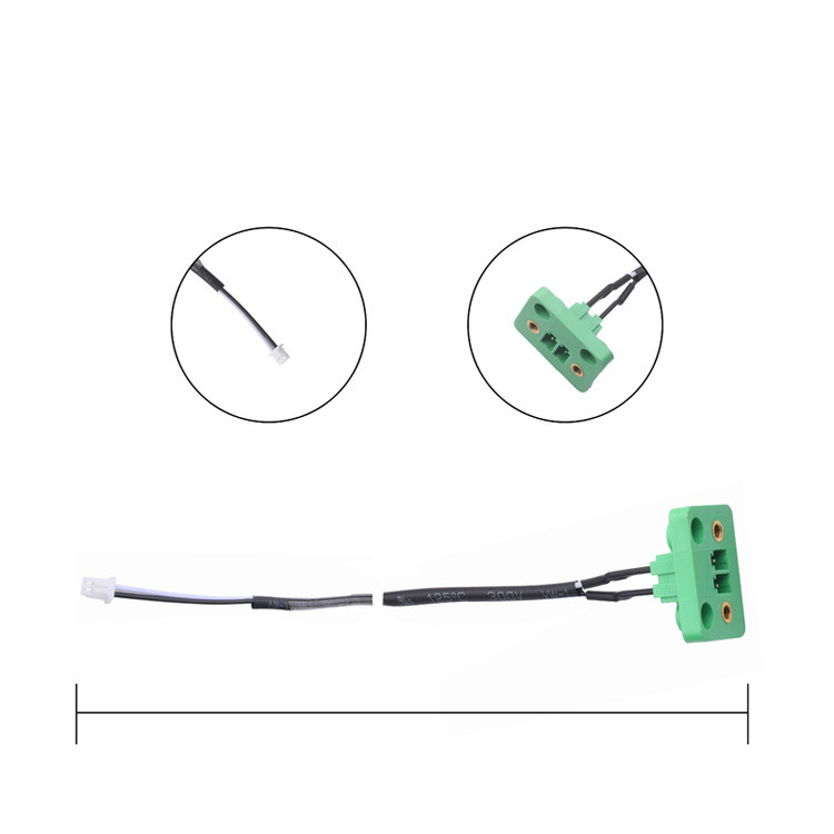 Kabel LVDS z certyfikatem UL, o wysokości 1,25 mm i 2 szpilki, zaprojektowany do zastosowań LCD LVDS