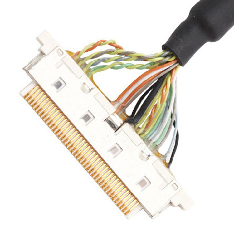 Rozstaw 0,5 mm ACES 50204-040 1 1-002 do JST SHDR-40V-S-B Kabel LVDS Montaż