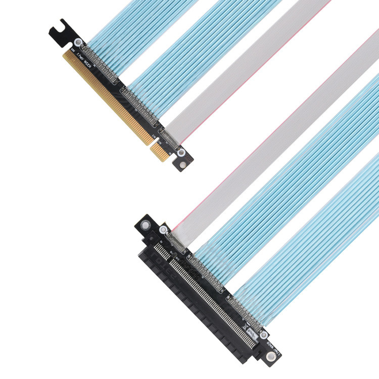 PCB Ekstremalnie cienkie kable koaksialne PCIE Grafika Komputer grafika karty rozszerzenia adapter kable